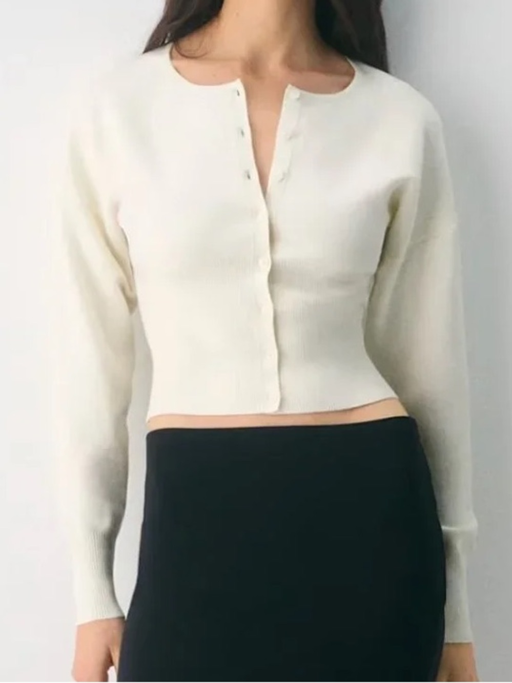 Aritzia’s Golightly cardigan light birch🤍